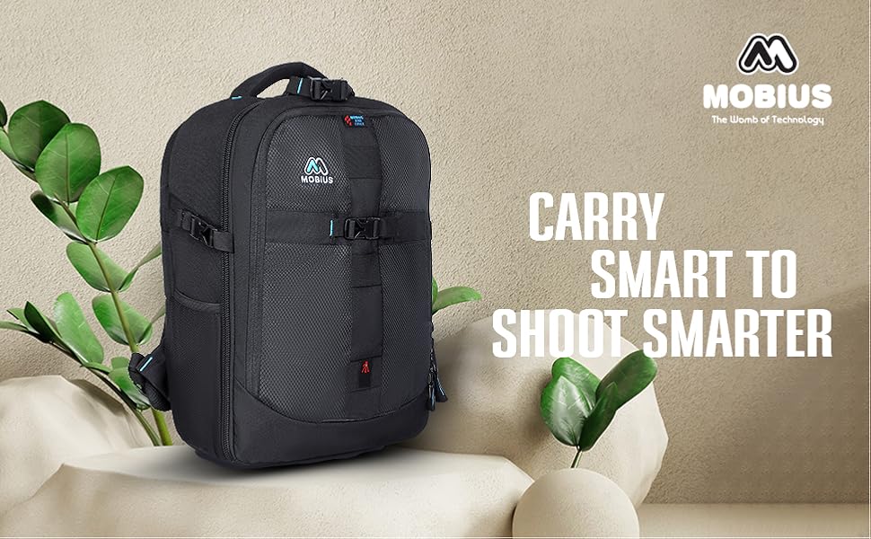 Buy MOBIUS Trendsetter SLR/DSLR Backpack Camera Bag with Rain Cover100 Waterproof Bag with 15