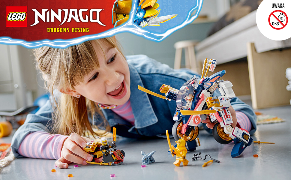 LEGO 71792 NINJAGO Mech Sory zmieniający się w motocykl