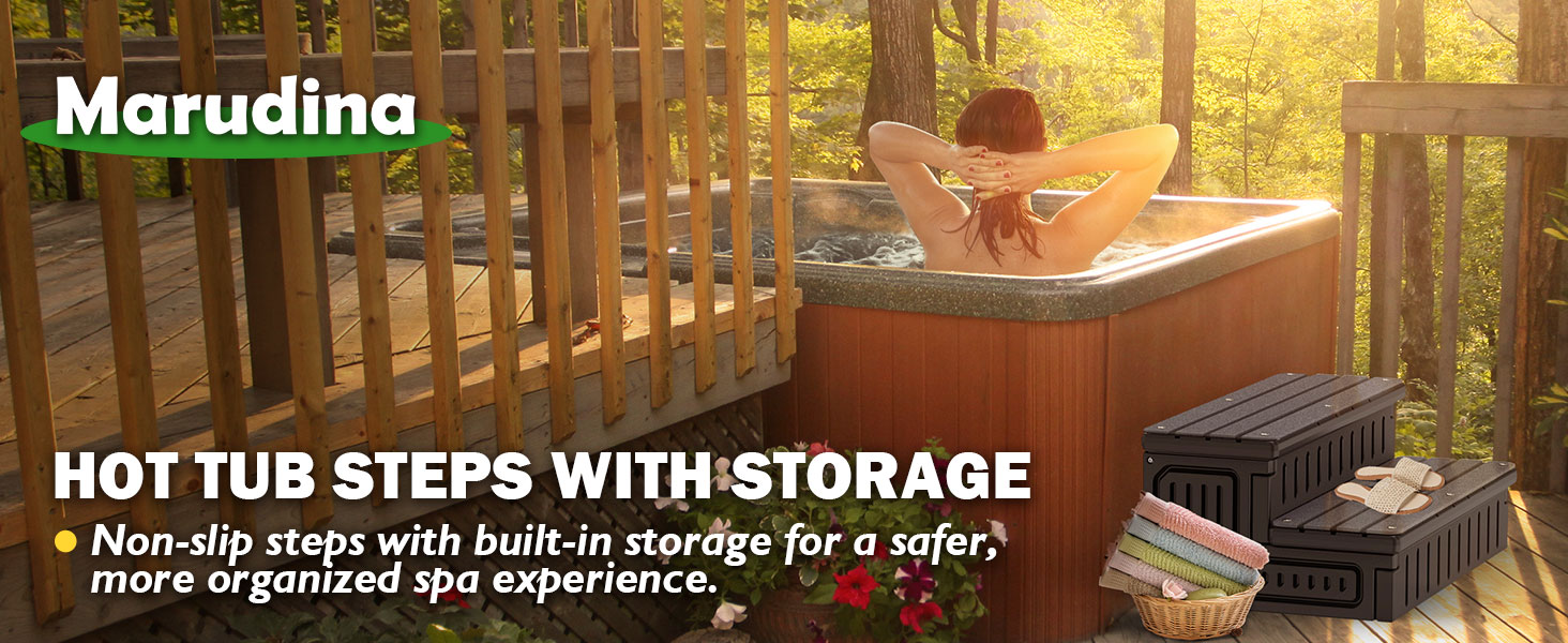 Hot tub steps