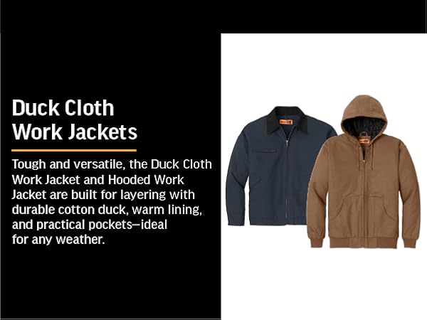 Amazon.com: CornerStone Unisex Duck Cloth Work Jacket
