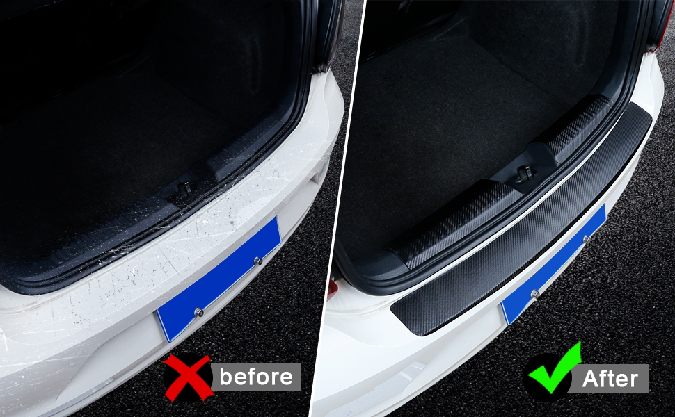 Why install rear guard sill stickers?