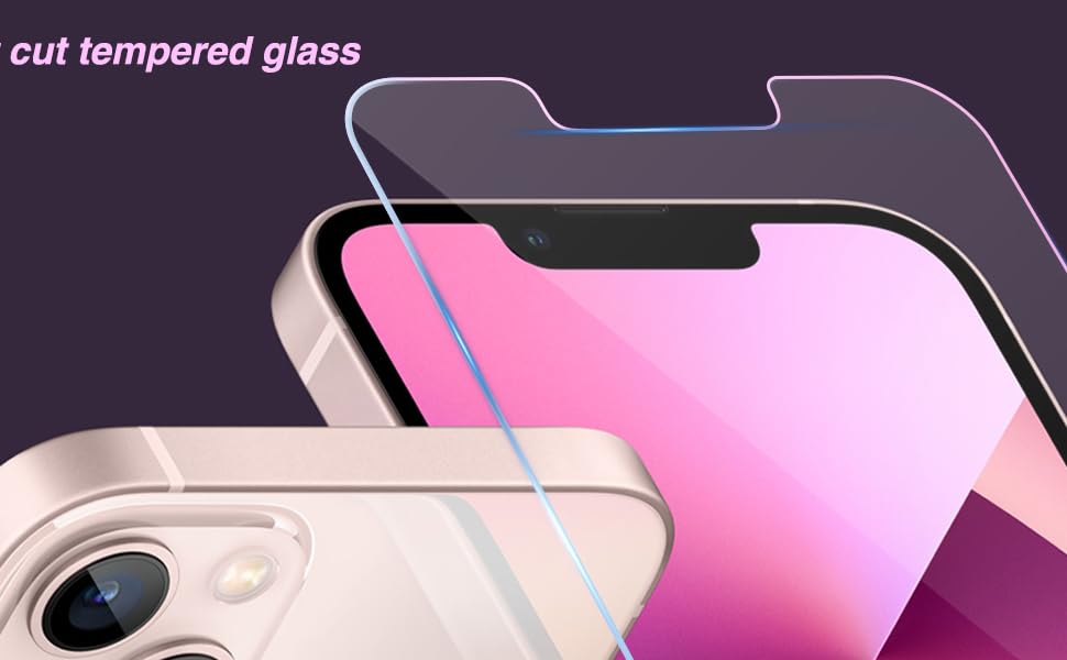 Ailun Glass Screen Protector for iPhone 14/13/13 Pro [6.1 Inch] Display