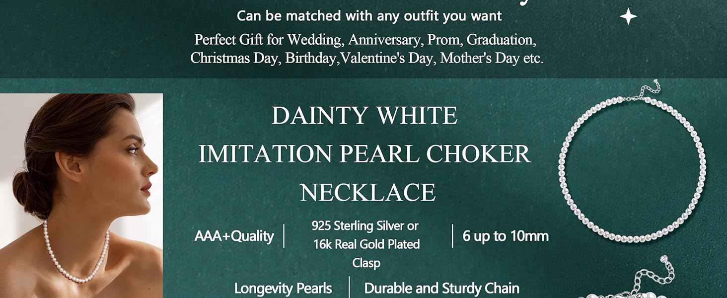 TEN MIRO Pearl Necklaces for Women