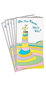 Hallmark Dr. Seuss Pack of Graduation Card Money Holders or Gift Card Holders