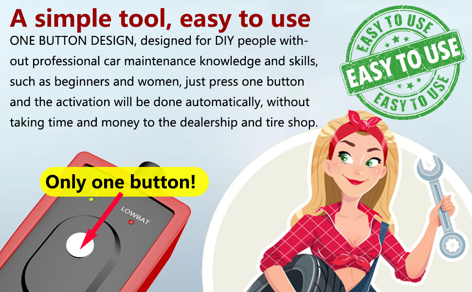 el 50448 el-50448 tpms relearn tool tpms reset tool