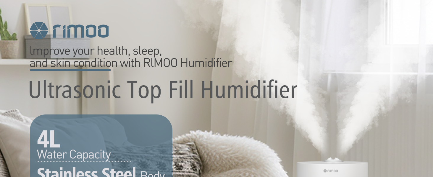 Ultrasonic Top Fill Humidifier