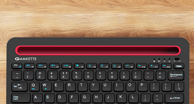 Amkette Optimus Pro Bluetooth 4 In 1 Keyboard