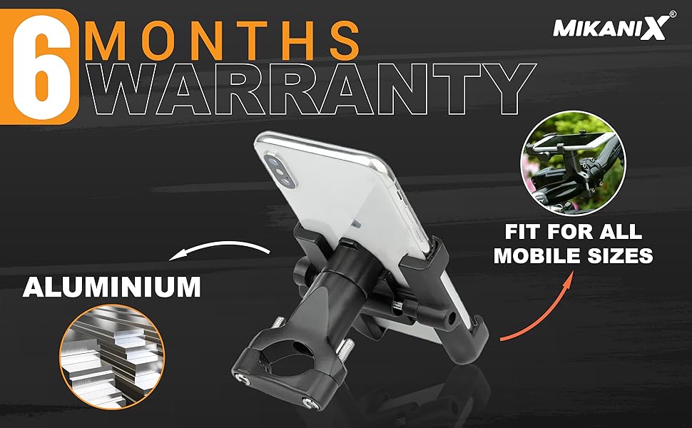 Bike Handle Mount Holder | Mobile Phone Holder Navigation 360 Degree Rotation Handlebar Cradle