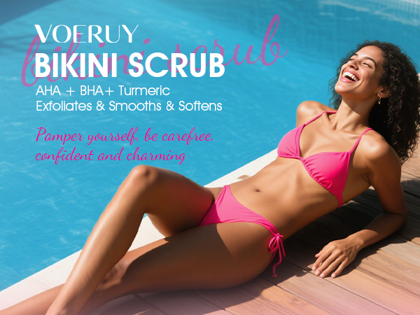 bikini scrub