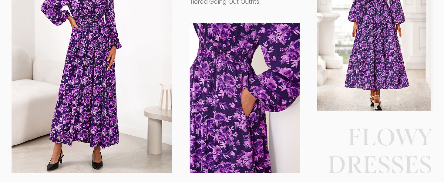 pleated dress for women;smocked dress women;going out outfits for women