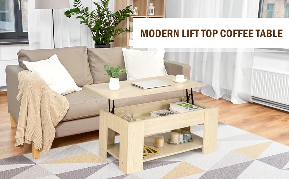 lift top coffee table