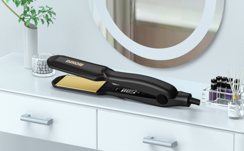 Amazon.co.jp: DSHOW ヘアアイロン ストレートストレート