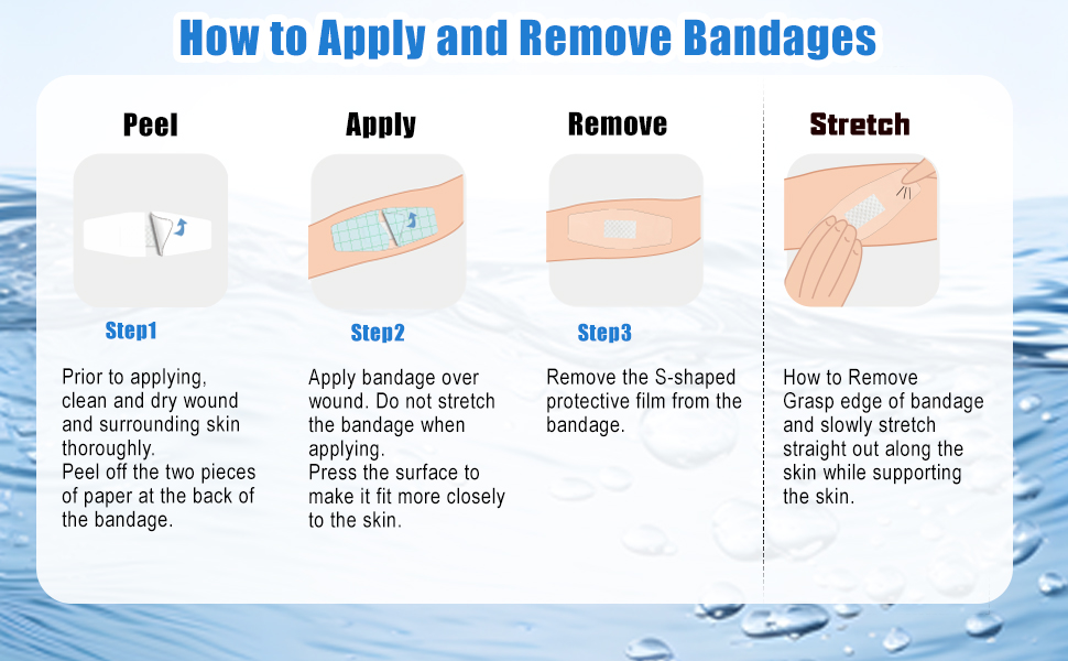 bandages waterproof,waterproof band aids