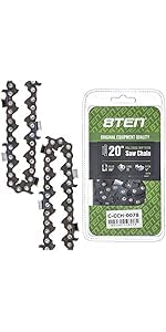 TOO cheeseTOOgether ジスセット Amazon.com: 8TEN Full Chisel Skip Tooth Chainsaw Chain 20