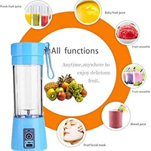 JUICER juicer portable usb juicer 6 Blades Fruit Juicer