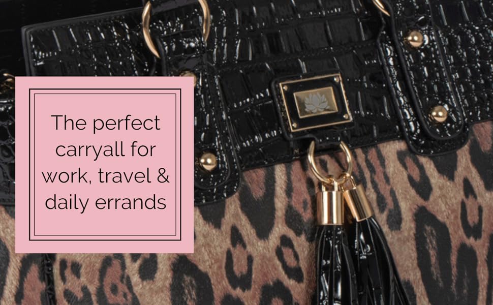 women's briefcase rolling tote carry on bag carryon laptop bag purse travel bag computer office