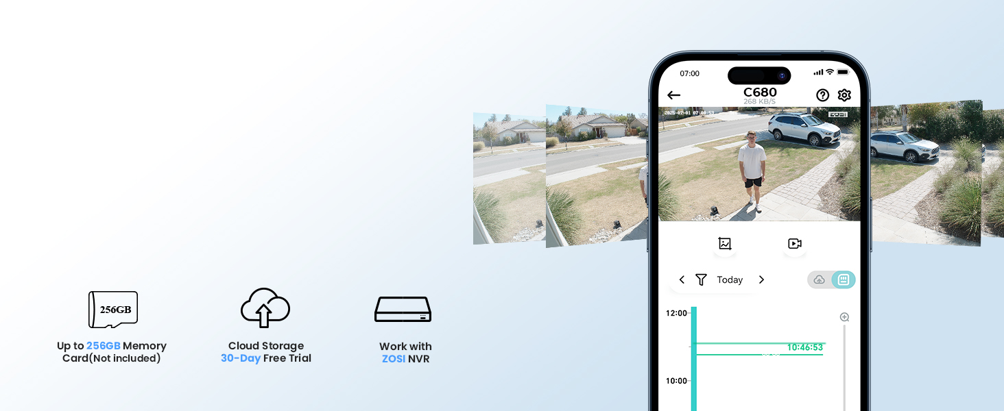 Secure Recording with Multiple Storage Ways