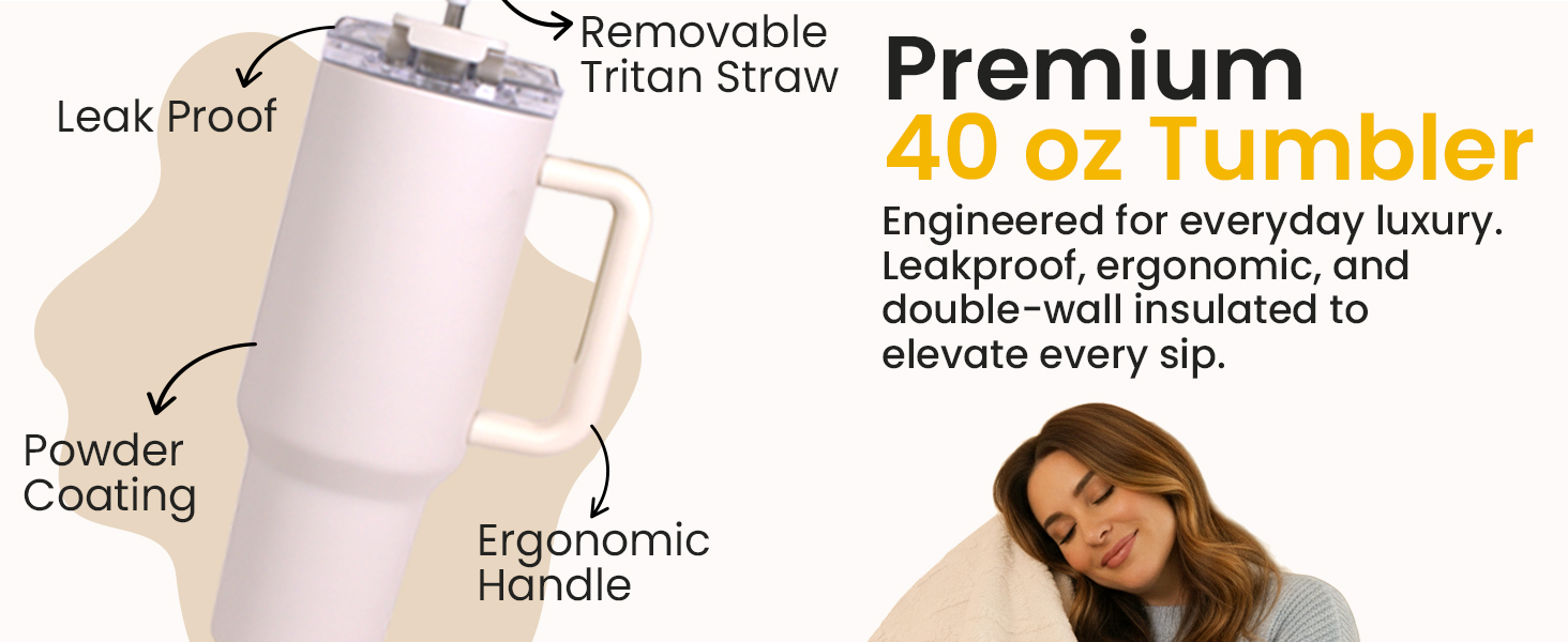 Bithda Gift Basket with Tumbler 40oz