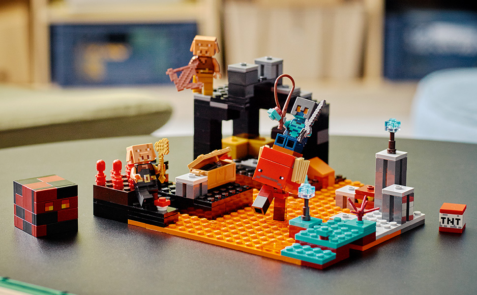 レゴ　21190 21186 21185 Amazon.co.jp: レゴ(LEGO) マインクラフト ネザーの砦 ギフト