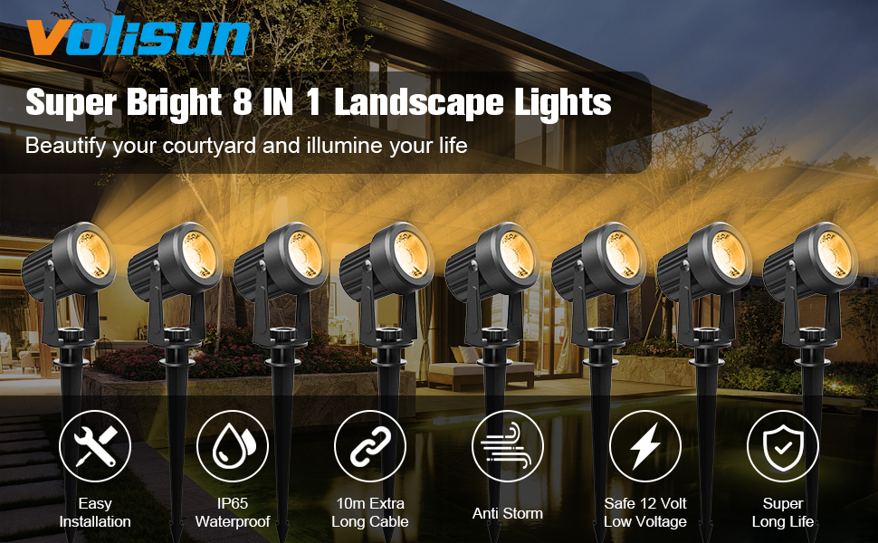 Spotlights Outdoor Landscape Lights