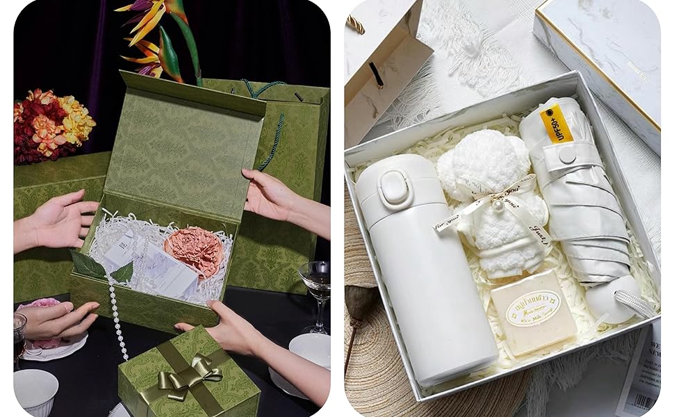 200G White Shredded Tissue Paper Packaging Filler for Gift Boxes and