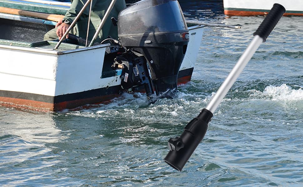 Besramtic Tiller Handle Extension for Outboard Trolling