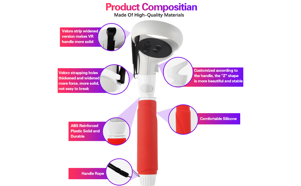 for vr beat saber handles