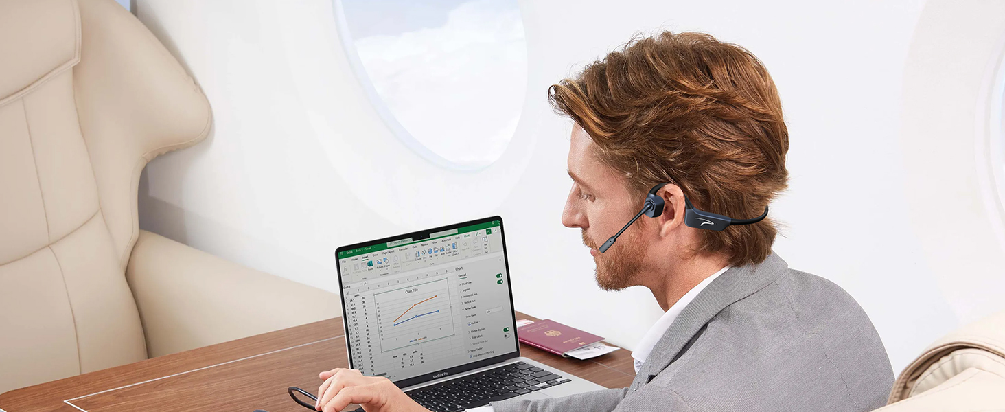 bone headphone mic M200VP