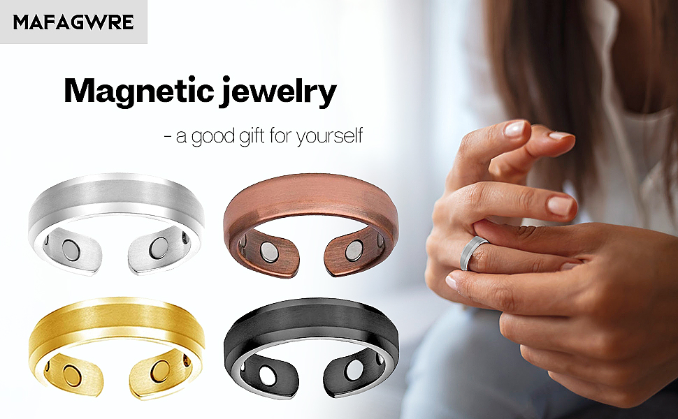 Lymphatic Drainage Therapeutic Ring Copper Rings
