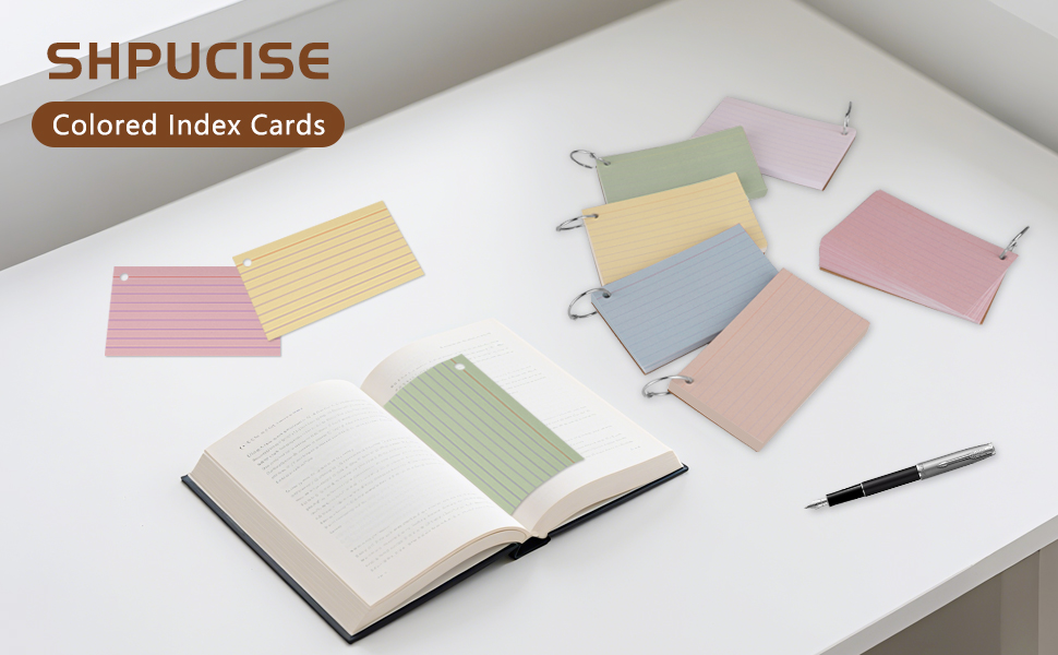 300 PCS Flash Cards Revision Cards, A7(3×5 Inch) Flshcards - FindTheDeal