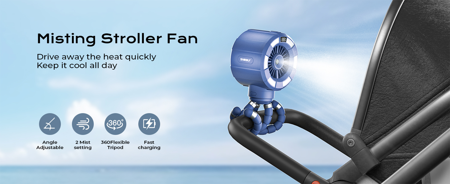stroller fan