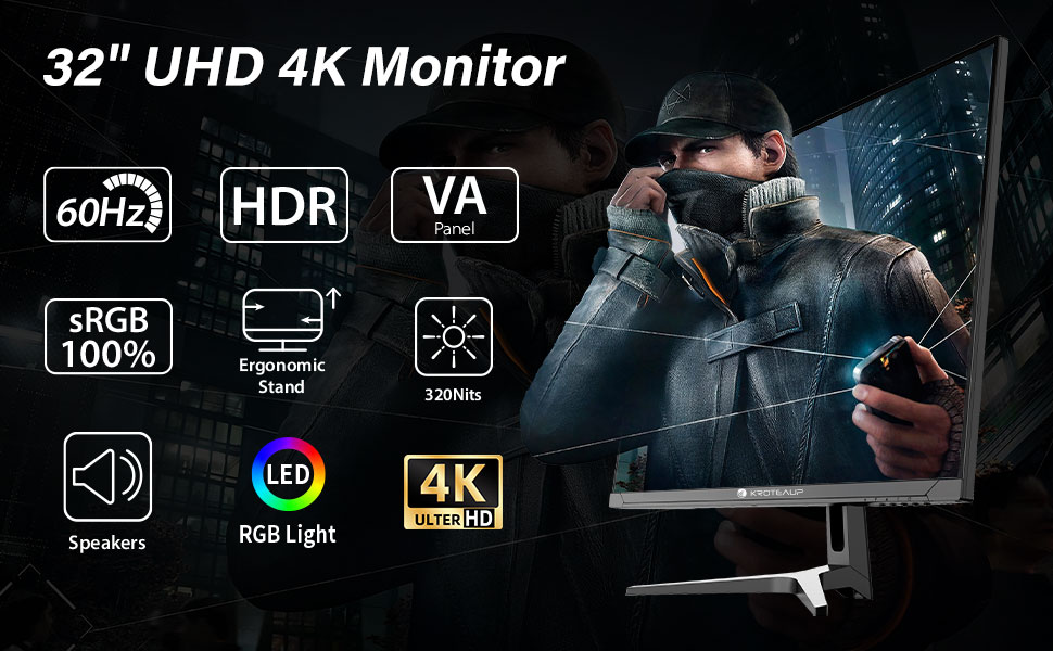 32 4K 60HZ Monitor