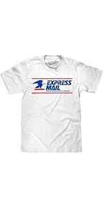 Amazon.com: Tee Luv Men's USPS Express Mail Shirt - United