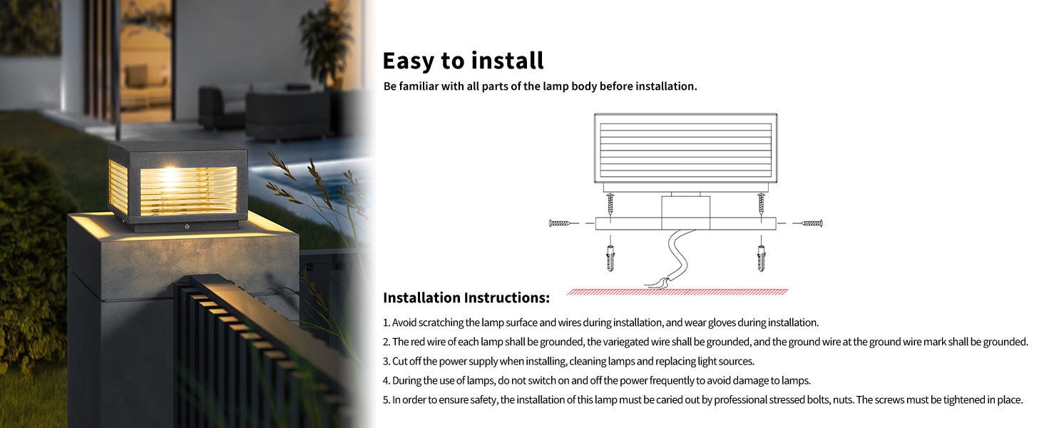 Installation instructions