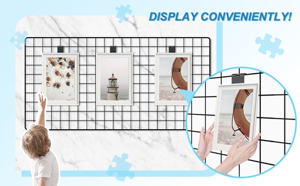 Gute 30 PCS Gridwall Hooks, Display Hooks for Grid Wall