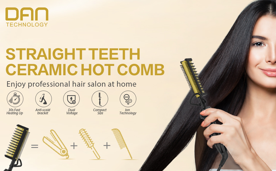 High Heat Press Comb