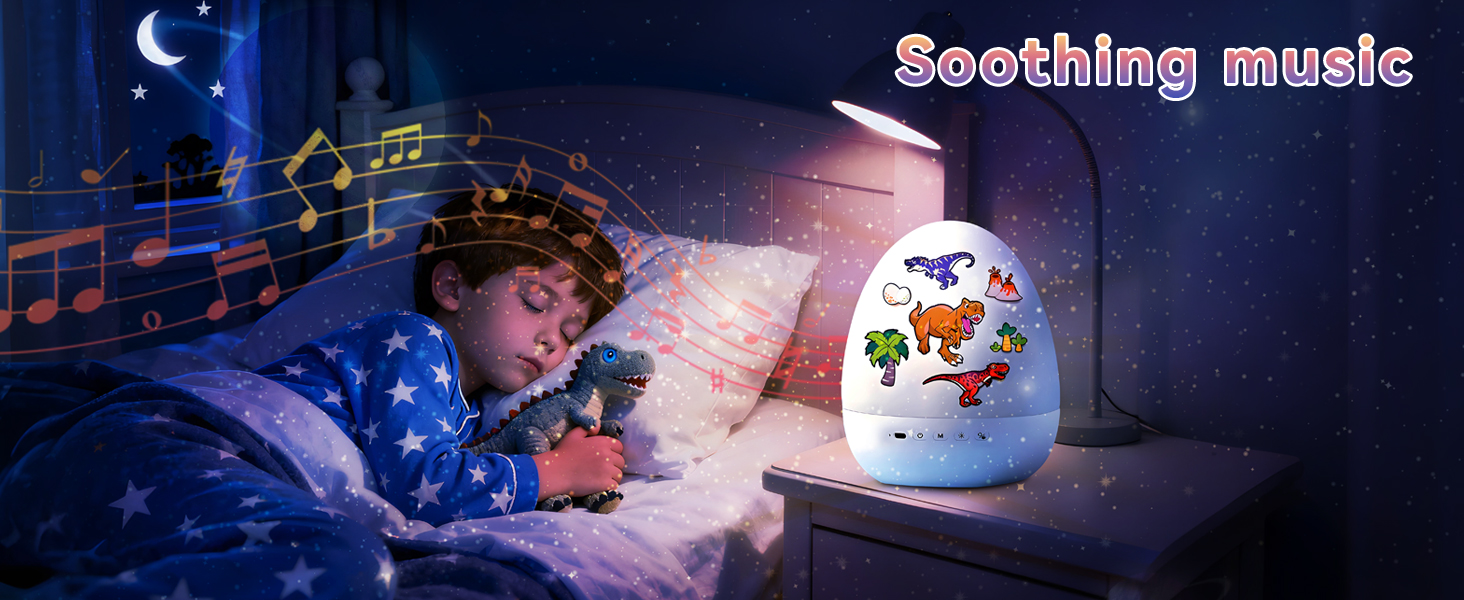 Dinosaur Egg Galaxy Star Projector