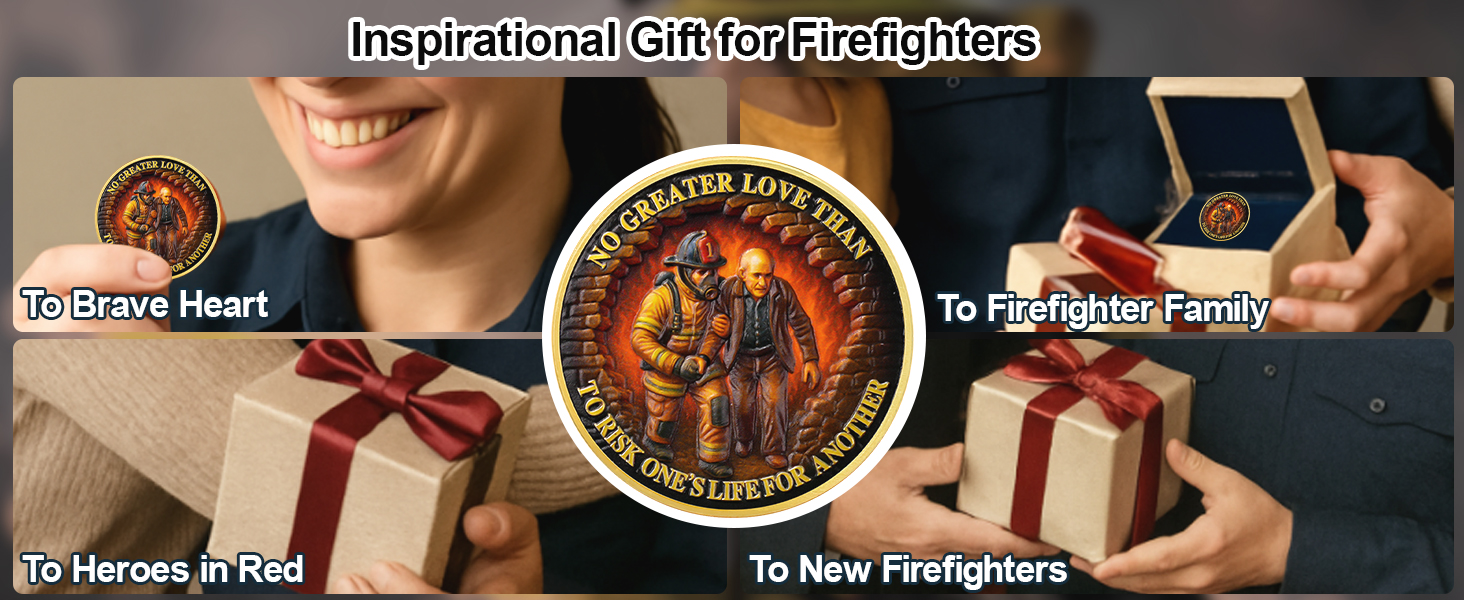 Firefighter Challenge Coin