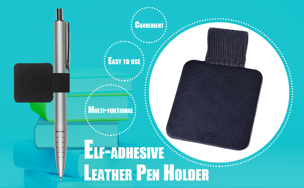 adhesive pen holder