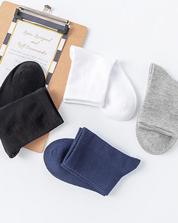 6 Pairs Kids Socks for Girls School