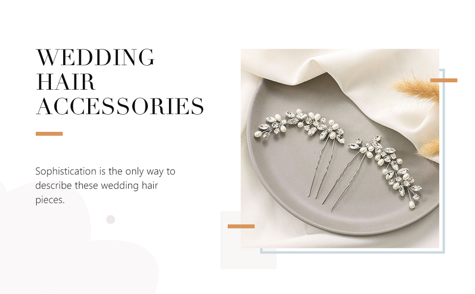 Pearl Hair Pins for Wedding
