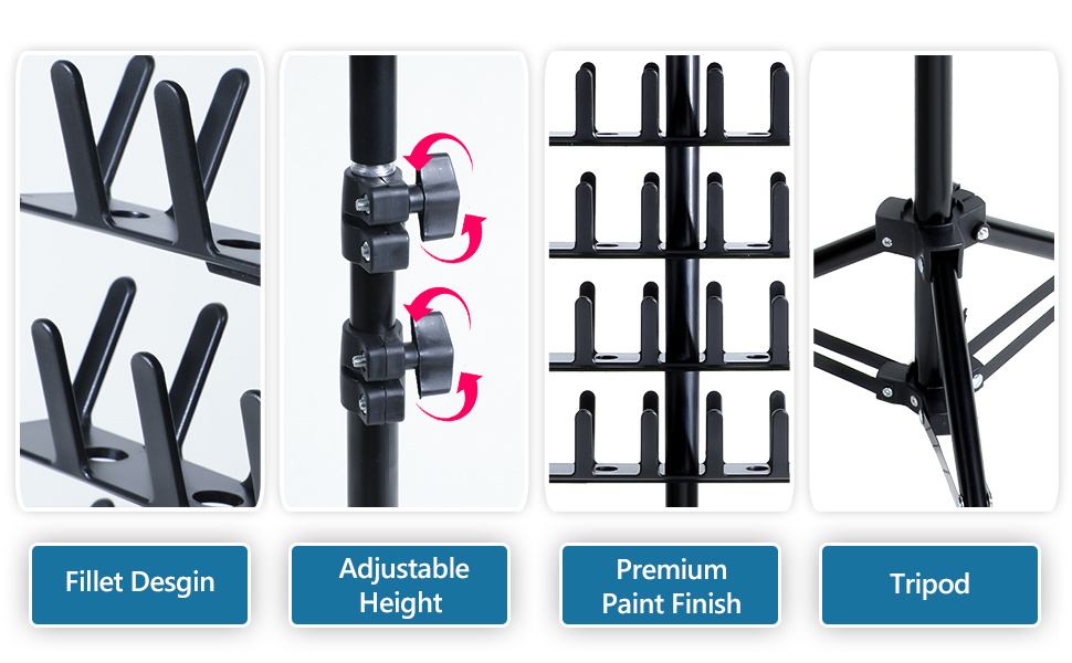 Braiding Hair Rack Standing Hair Extension