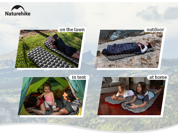 Naturehike Ultralight Inflatable Mat Single Sleeping Mat 6.5
