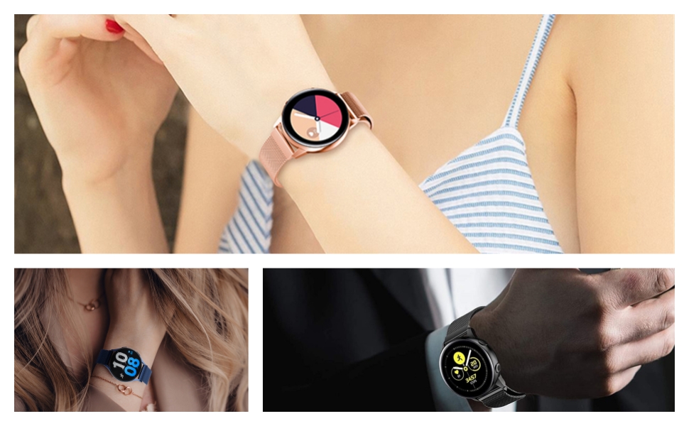 Compatible with Samsung Galaxy Watch 6 40mm 44mm Classic 43mm 47mm bands