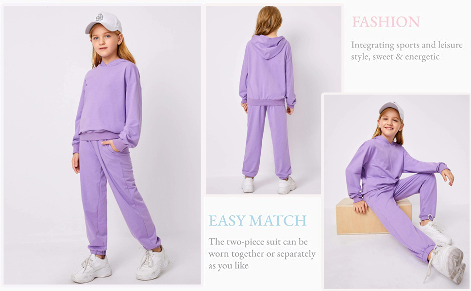 girls sweatsuit