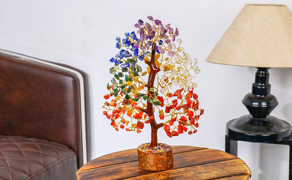 Gemstone Chakra Tree