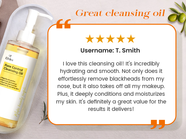 Elvira Facial Cleansing Oil