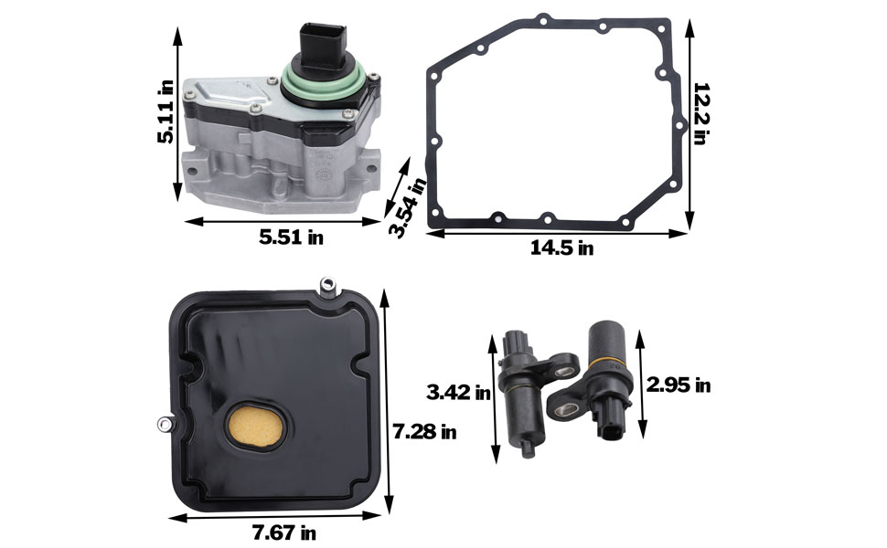 42RLE Transmission Shift Solenoid Block Pack Kit, Speed