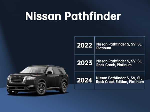 Amazon.com: SHAOHAO for 2024 2025 Nissan Pathfinder Center