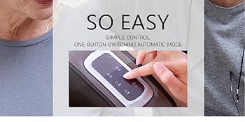 Apollon 868/416 For legs, legs, thigh and knee massage, 360 ° full rap airbags, 3 levels of separate massage combinations with corded electric (brown) with 3 levels of 3 levels of 3 levels for pain relief heating therapy. 868/416